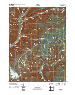 Bodines 2010 topographic map thumbnail