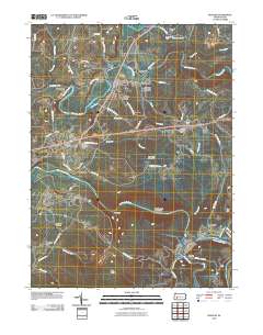 Bolivar 2010 topographic map thumbnail