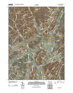 Alum Bank 2010 topographic map thumbnail