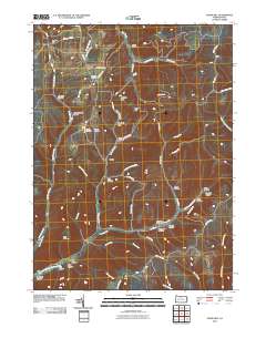 Ayers Hill 2010 topographic map thumbnail