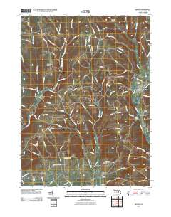 Benton 2010 topographic map thumbnail
