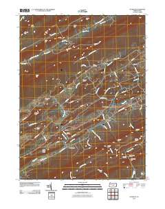 Alfarata 2010 topographic map thumbnail