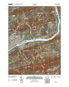 Berwick 2010 topographic map thumbnail