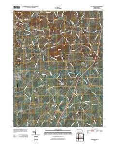 Biglerville 2010 topographic map thumbnail
