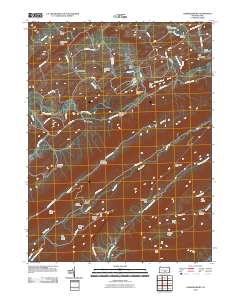 Andersonburg 2010 topographic map thumbnail