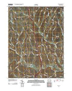 Amity 2010 topographic map thumbnail