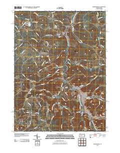 Barnesboro 2010 topographic map thumbnail
