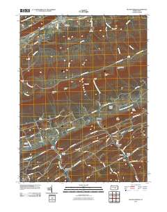 Beaver Springs 2010 topographic map thumbnail
