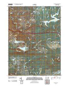 Blakeslee 2010 topographic map thumbnail