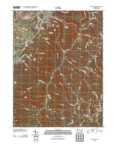 Brownfield 2010 topographic map thumbnail