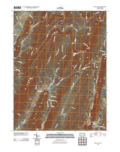 Beans Cove 2010 topographic map thumbnail