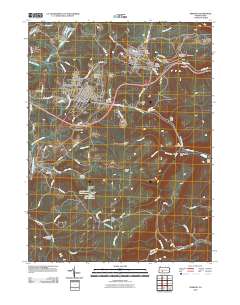 Cresson 2010 topographic map thumbnail