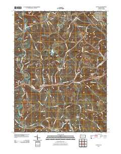 Clinton 2010 topographic map thumbnail