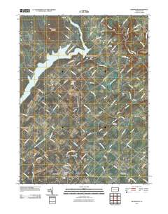 Bedminster 2010 topographic map thumbnail
