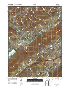 Beech Creek 2010 topographic map thumbnail