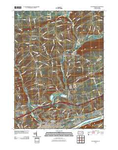 Bloomsburg 2010 topographic map thumbnail