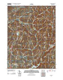 Clymer 2010 topographic map thumbnail