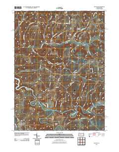 Dayton 2011 topographic map thumbnail