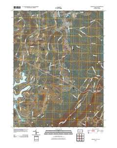 Central City 2010 topographic map thumbnail
