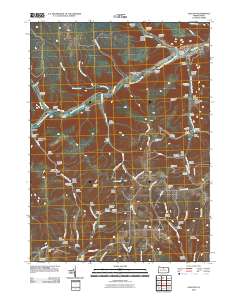 Galeton 2010 topographic map thumbnail