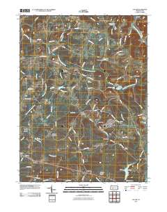 Colver 2010 topographic map thumbnail