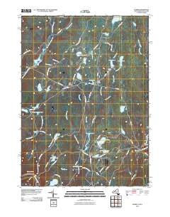 Eldred 2010 topographic map thumbnail