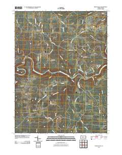 Frenchville 2010 topographic map thumbnail