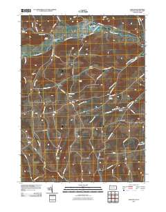 Elkland 2010 topographic map thumbnail