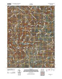 Commodore 2010 topographic map thumbnail