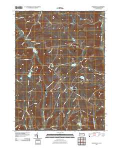 Friendsville 2010 topographic map thumbnail