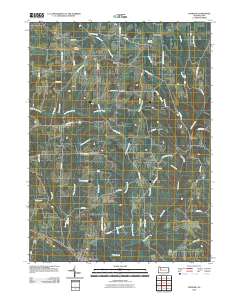 Fryburg 2010 topographic map thumbnail