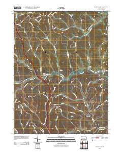 Garards Fort 2010 topographic map thumbnail