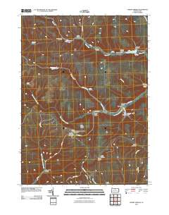 Cherry Springs 2010 topographic map thumbnail