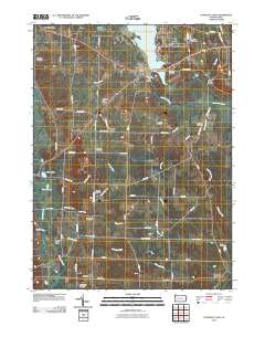 Conneaut Lake 2010 topographic map thumbnail