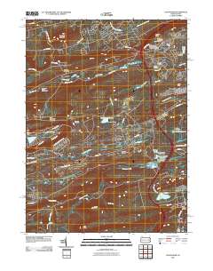 Conyngham 2010 topographic map thumbnail