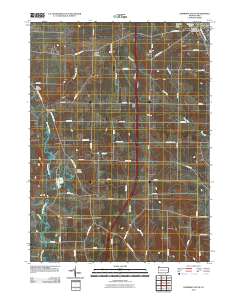 Edinboro South 2010 topographic map thumbnail
