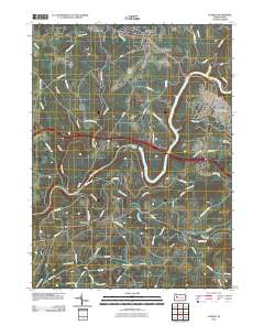 Clarion 2010 topographic map thumbnail