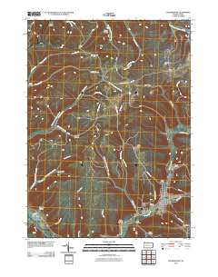 Coudersport 2010 topographic map thumbnail