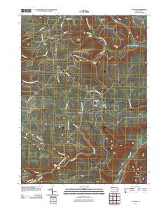 Cyclone 2010 topographic map thumbnail