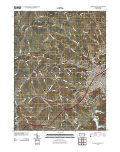 Washington West 2010 topographic map thumbnail