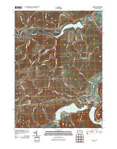 Tioga 2010 topographic map thumbnail