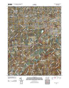 West York 2010 topographic map thumbnail