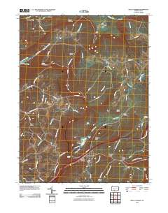 Wells Tannery 2010 topographic map thumbnail