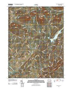 Wellsville 2010 topographic map thumbnail