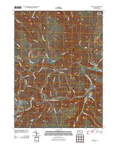 Weedville 2010 topographic map thumbnail