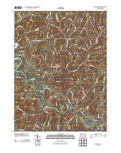 Whitesburg 2010 topographic map thumbnail