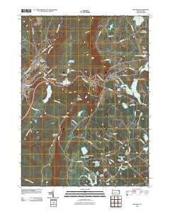 Waymart 2010 topographic map thumbnail
