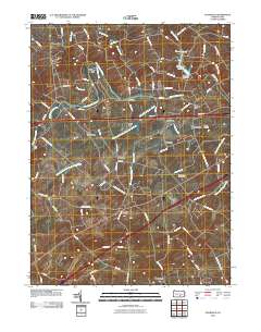 Plainfield 2010 topographic map thumbnail