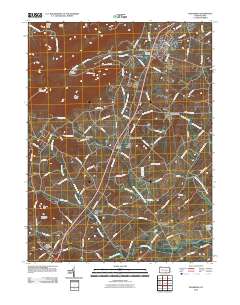 Dillsburg 2010 topographic map thumbnail