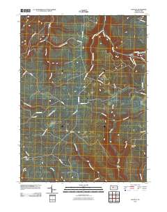 Huntley 2010 topographic map thumbnail